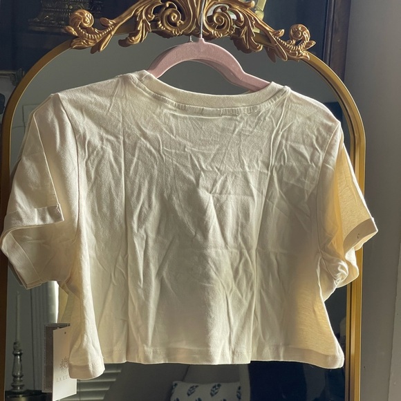 NWT La Luna The Cowgirl Women’s Crop Top Graphic Tee- Size S - Picture 7 of 7